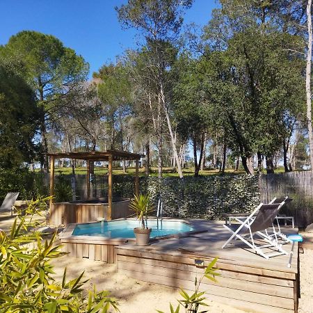 Maison 5 Personnes En Garrigue - Piscine-Spa Prive Langlade Eksteriør billede